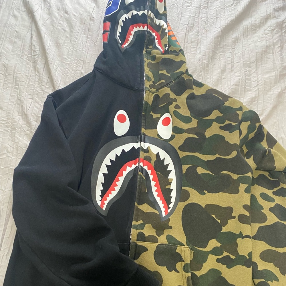 bape zip up
